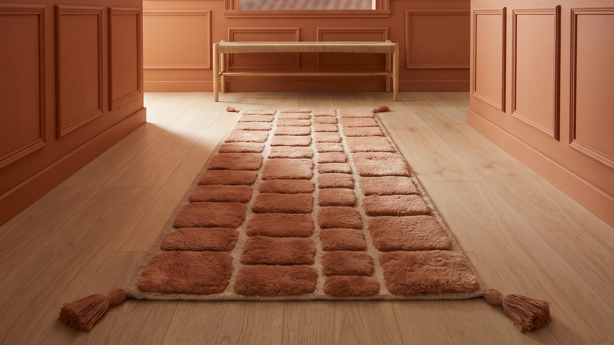 Tapis M'rirt NARZEN de Maison Amane mis en situation dans un intérieur