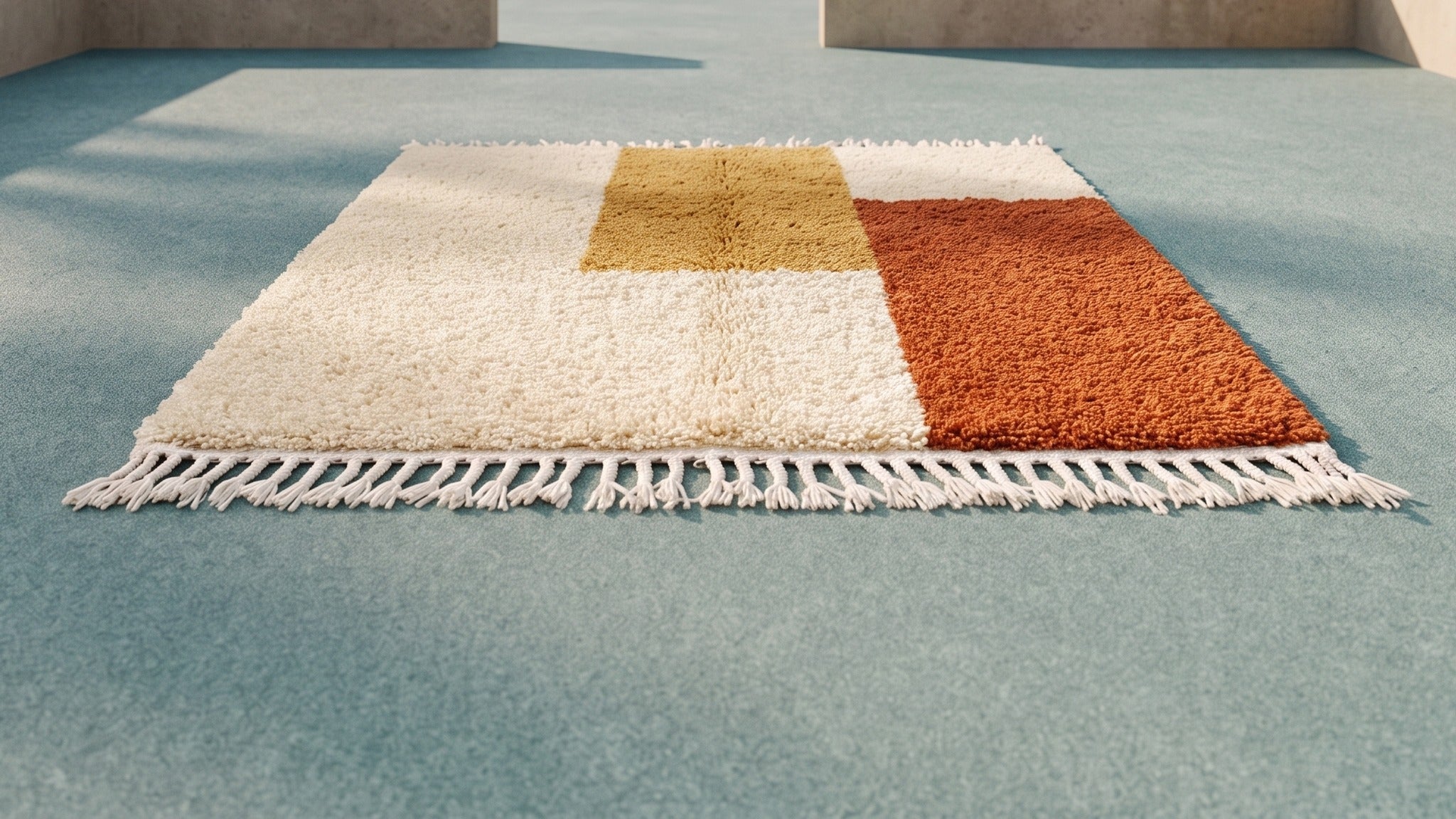 Tapis Beni Moderne N 11 de Maison Amane mis en situation dans un intérieur
