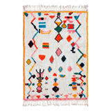 Tapis Azilal Amarg sur fond blanc