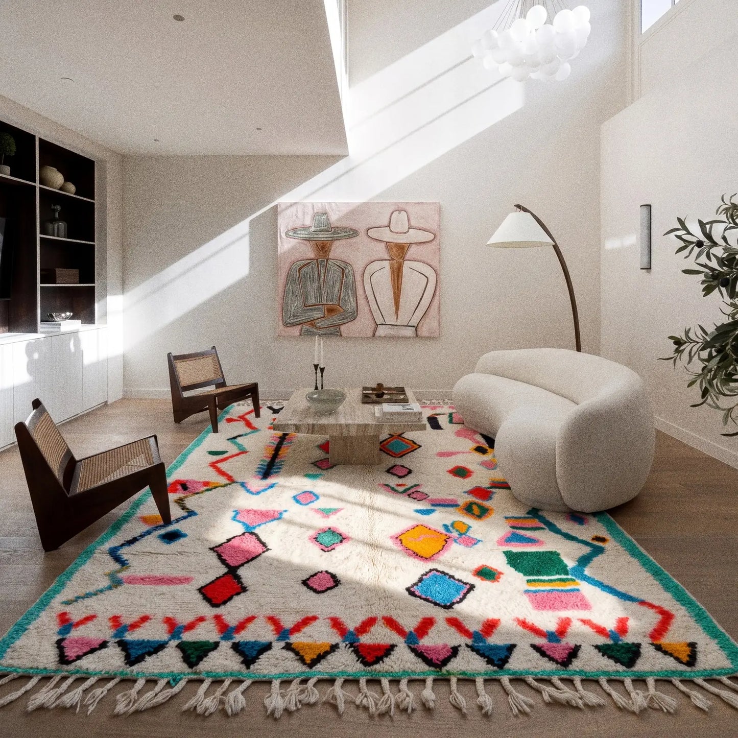 Tapis Azilal Afriw en situation