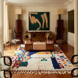 Tapis Azilal Azul en situation