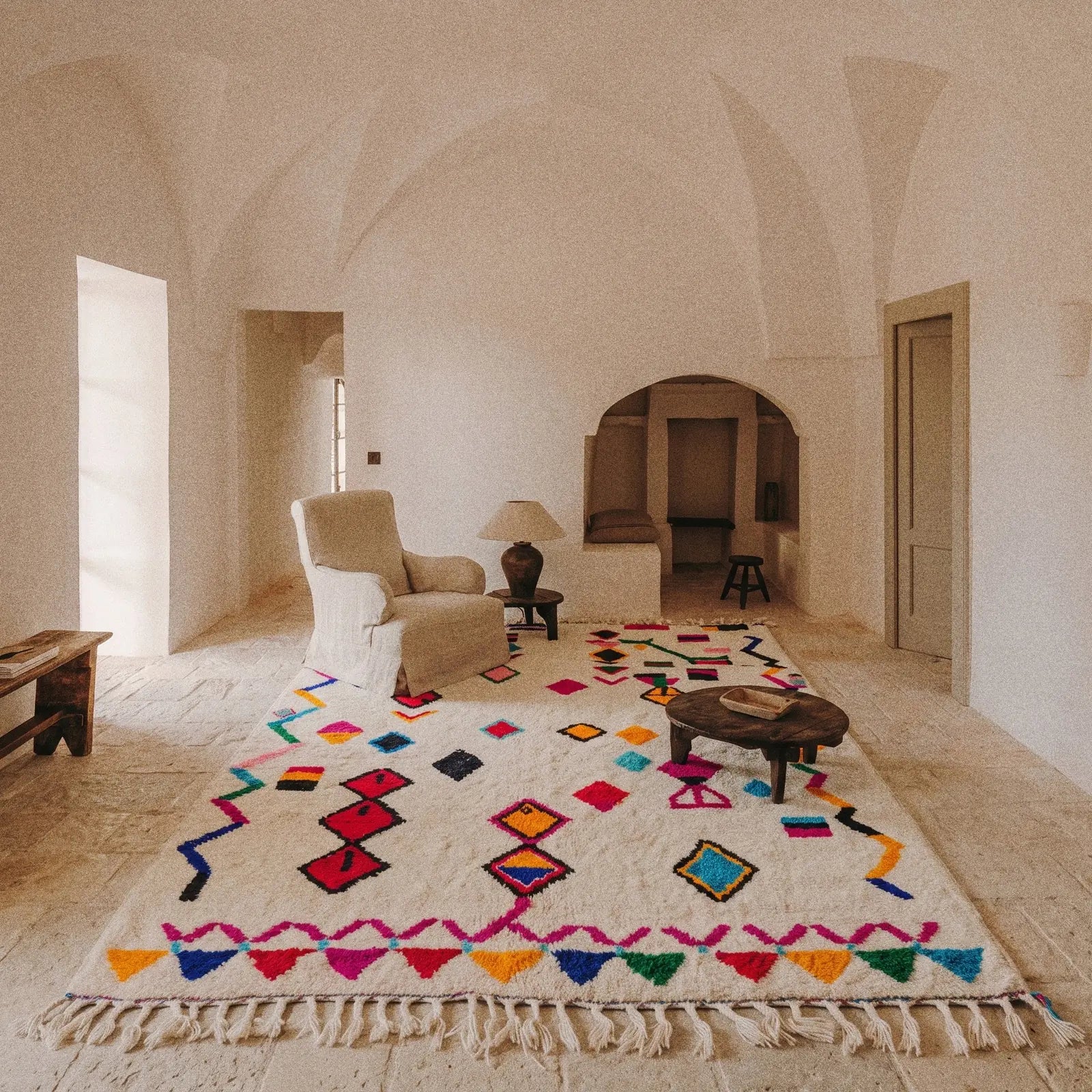Tapis Azilal Tamunt en situation