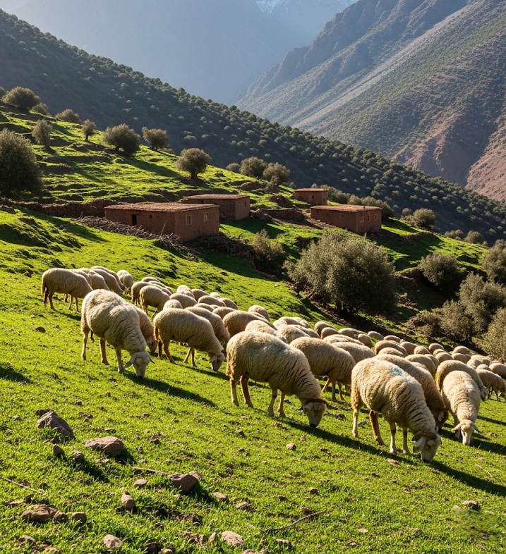 Moutons Haut Atlas