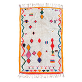 Tapis Azilal Tagrawt sur fond blanc