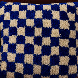 Coussin berbère AZEKKA, détail du tissage