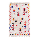 Tapis Azilal Izlan sur fond blanc