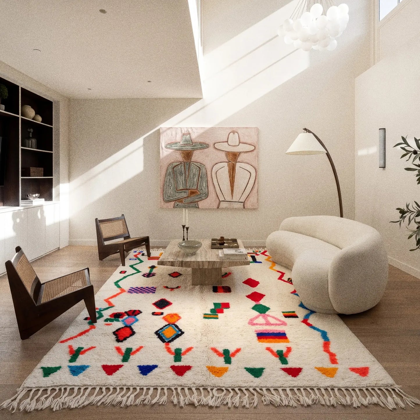 Tapis Azilal Amzruy en situation