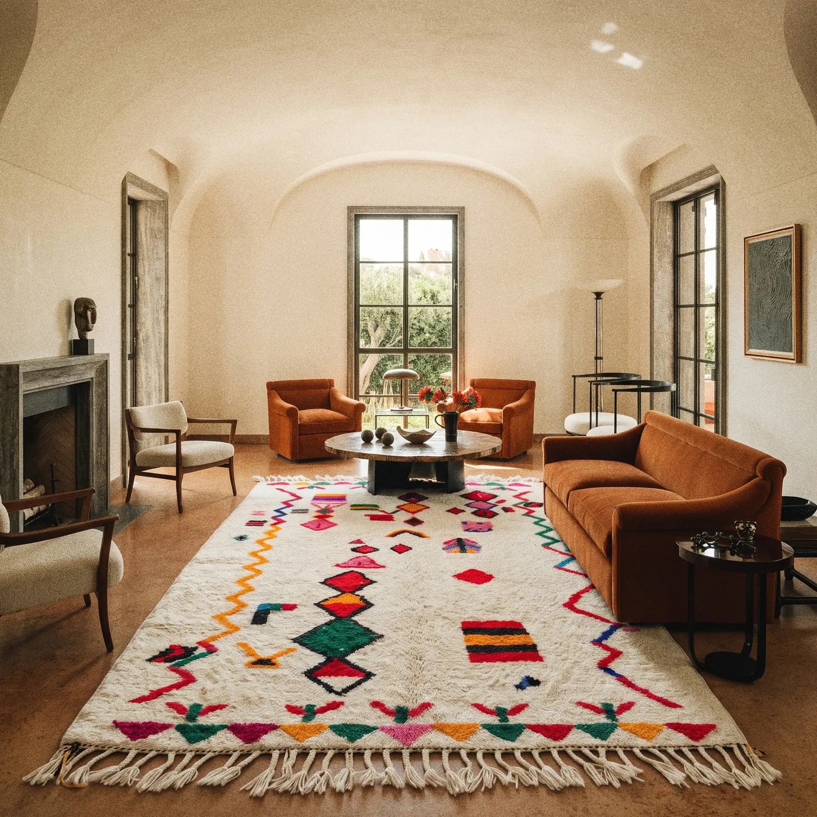 Tapis Azilal Tamaynut en situation