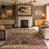 Tapis M'rirt Ighil en situation dans un salon
