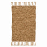 Tapis Zanafi AMALOU — Taupe Caramel | Kilim Berbère Héritage