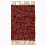 Tapis Zanafi Tapis Zanafi IFOULKI — Bordeaux | Kilim Berbère Héritage — kilim berbère plat réversible, tissé main Taznakht…
