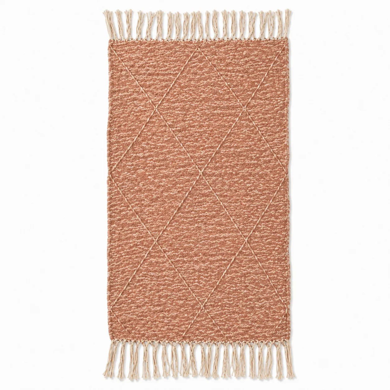 Tapis Zanafi Tapis Zanafi TALA — Rose Poudré | Kilim Berbère Héritage — kilim berbère plat réversible, tissé main Taznakht…